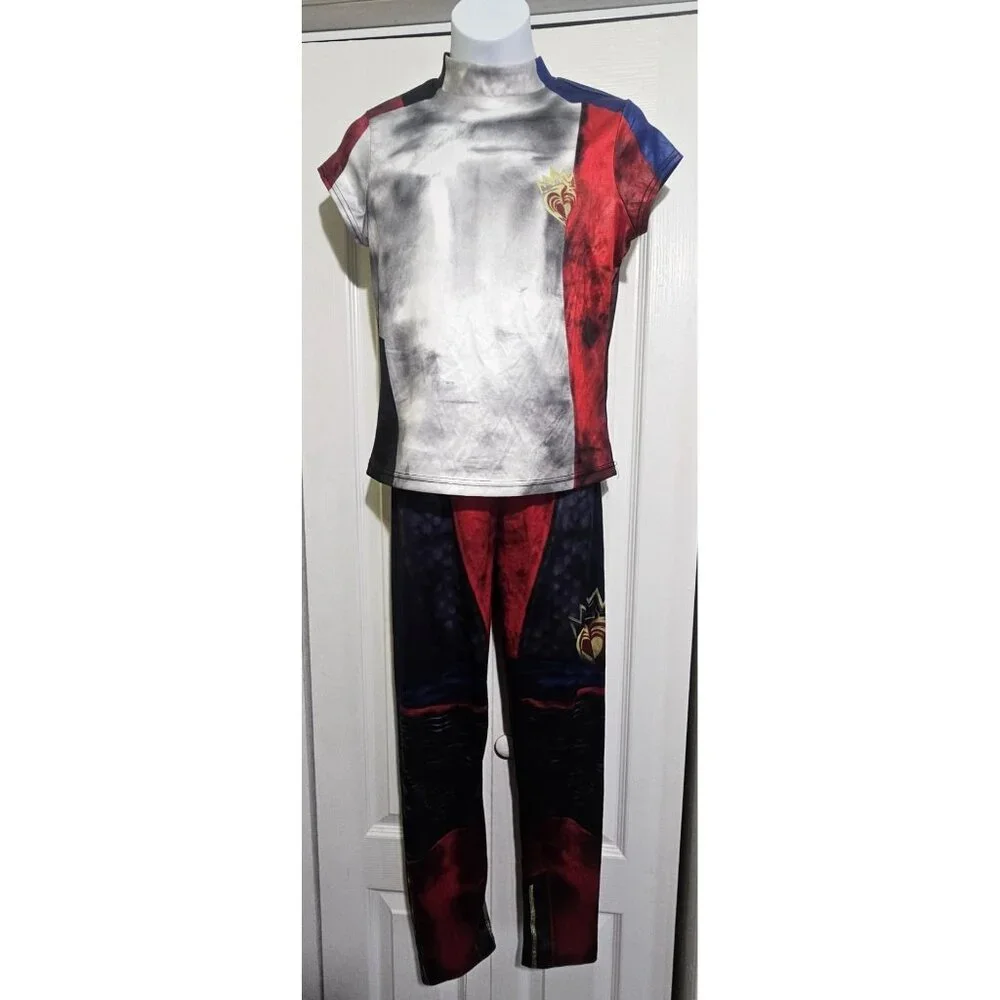 Disney Store Descendants 3 Evie Costume TOP AND PANTS ONLY Snow White Evil Queen